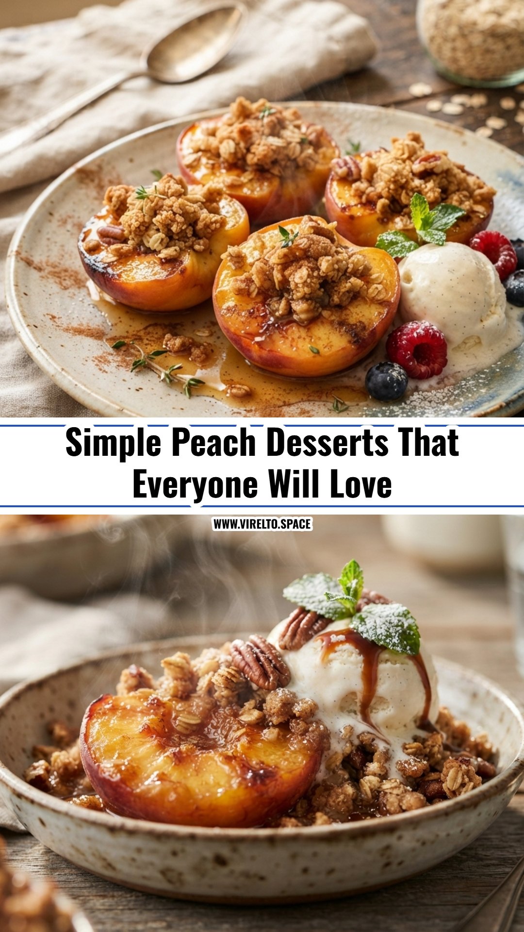 Easy Baked Peaches You Will Make All Summer