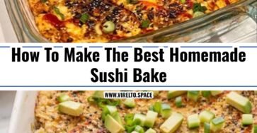 Easy Creamy Sushi Bake Recipe