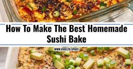 Easy Creamy Sushi Bake Recipe