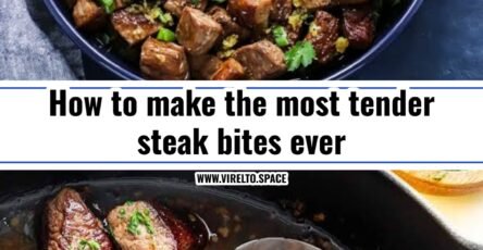 Easy garlic butter steak bites in ten minutes
