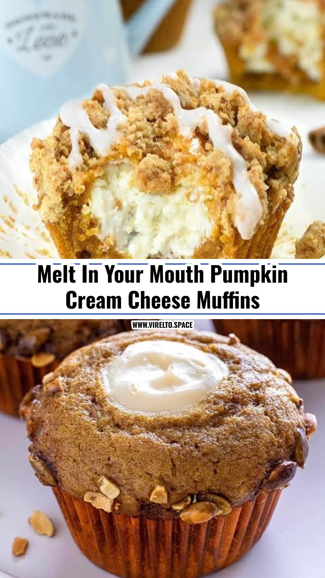 Easy Pumpkin Cream Cheese Muffins For Fall