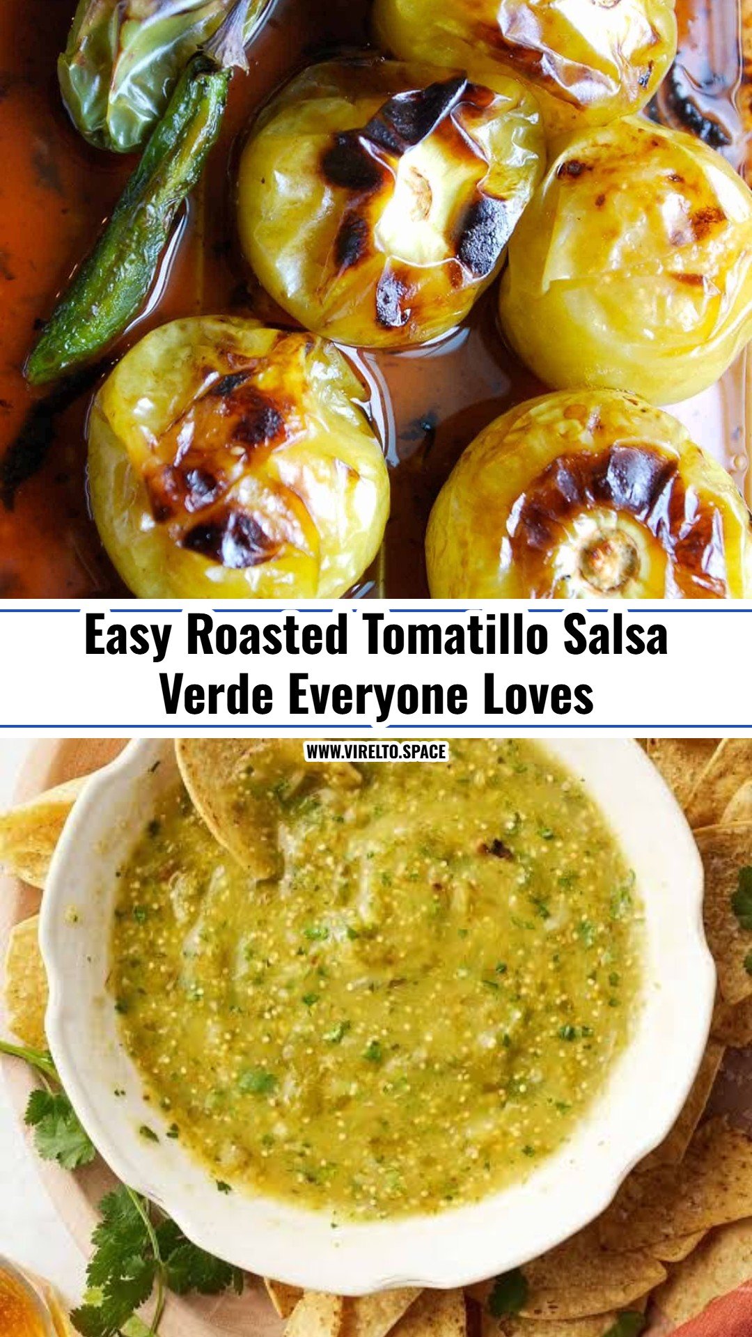 Easy Roasted Tomatillo Salsa Verde Everyone Loves
