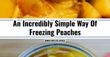 My Easy Method For Freezing Peaches