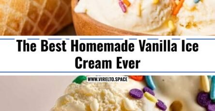 The Best Homemade Vanilla Ice Cream Ever