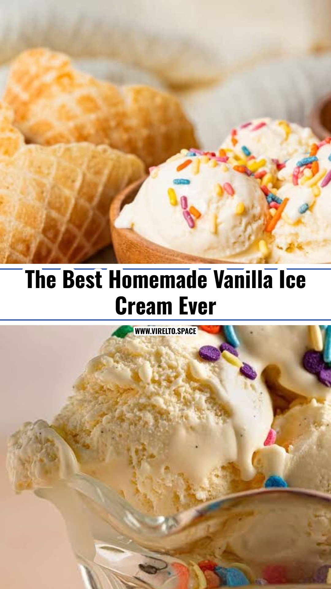 The Best Homemade Vanilla Ice Cream Ever