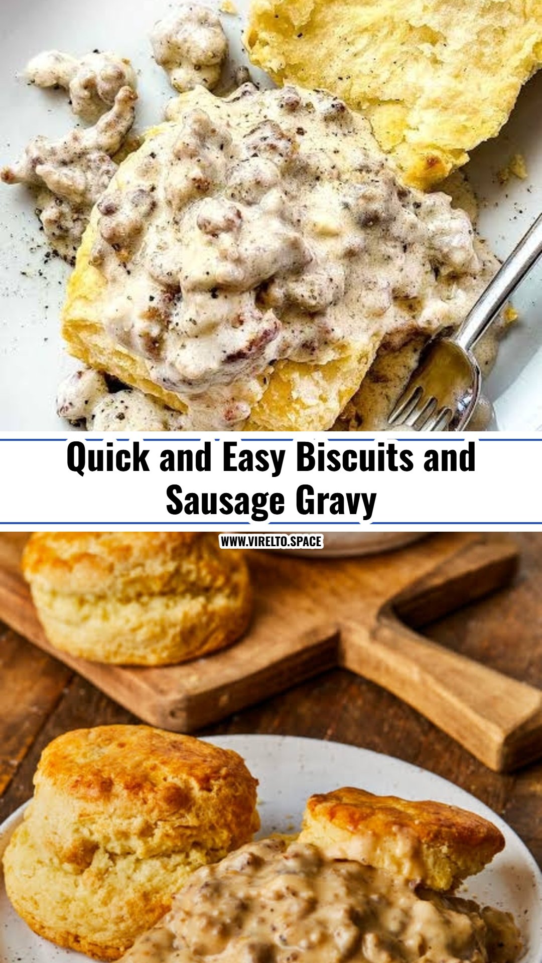 The Only Biscuits and Sausage Gravy Recipe You Need