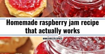 This easy raspberry jam recipe is a game changer