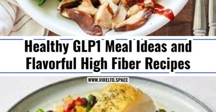 Easy GLP1 Meal Ideas and Flavorful High Fiber Recipes