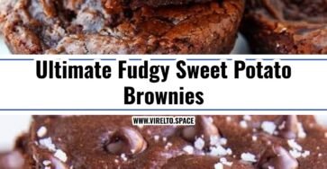 Fudgy Sweet Potato Brownies You Will Love