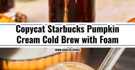Copycat Starbucks Pumpkin Cream Cold Brew Recipe