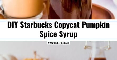 Easy 10 Minute Pumpkin Spice Syrup Recipe