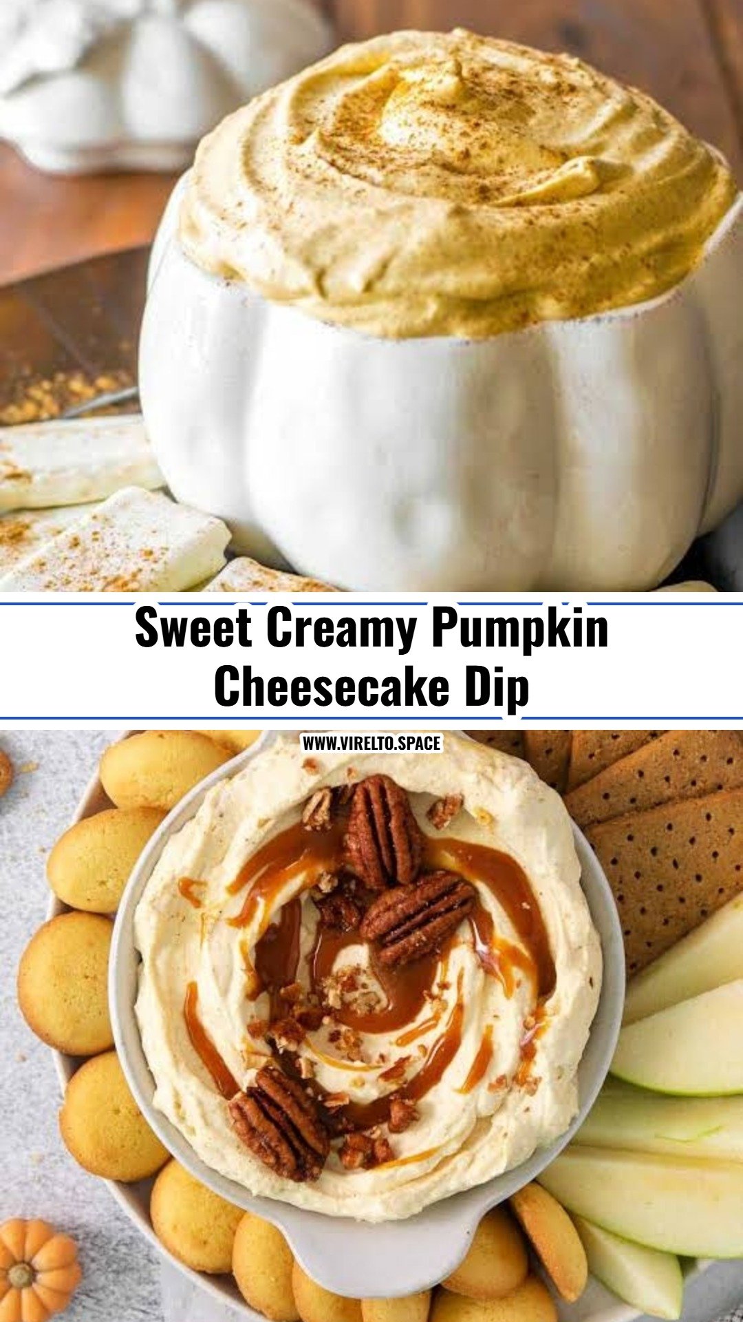 Easy 5 Minute Pumpkin Cheesecake Dip