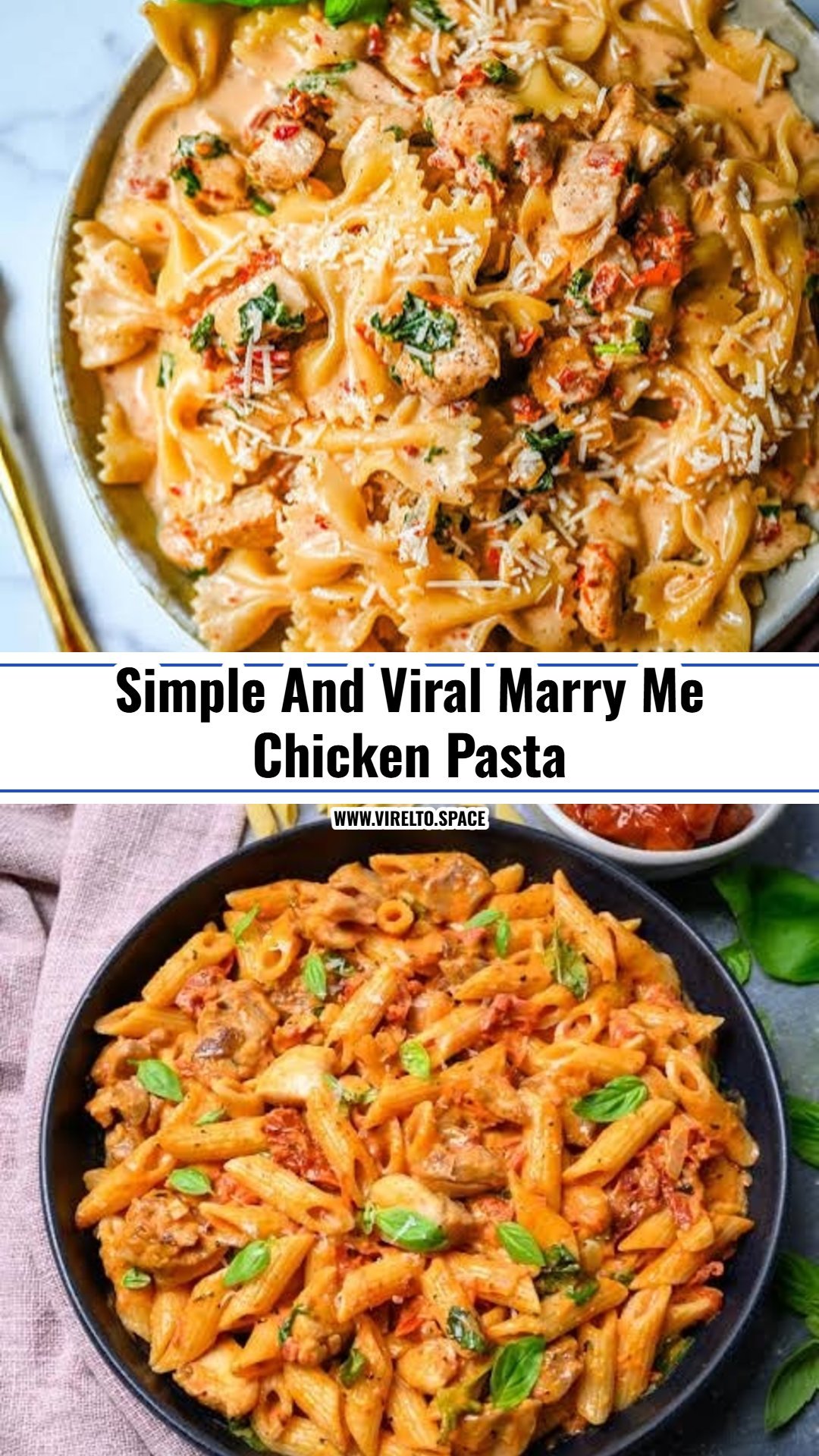 The Best Easy Marry Me Chicken Pasta Recipe
