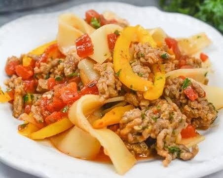 The Best Italian Drunken Noodles Recipe suggested serving